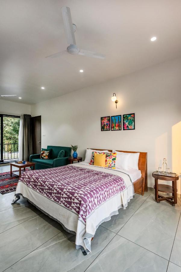 Saffronstays Mayfair Gardens 4 Bedroom Petfriendly Pool Villa Alībāg Ngoại thất bức ảnh