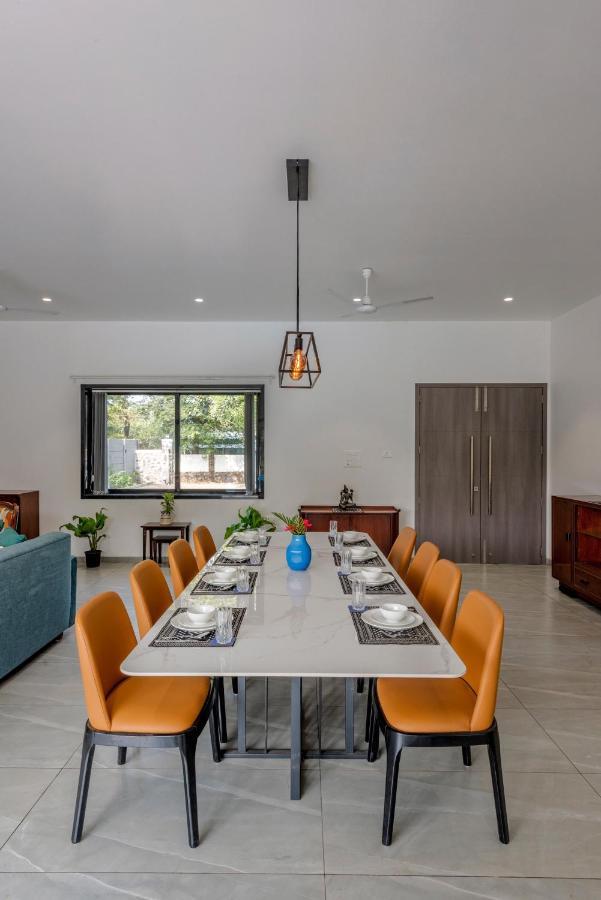 Saffronstays Mayfair Gardens 4 Bedroom Petfriendly Pool Villa Alībāg Ngoại thất bức ảnh